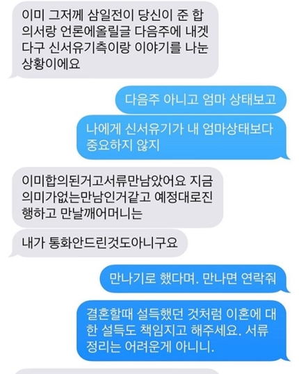 구혜선 안재현 문자 공개, 이혼과 신서유기까지