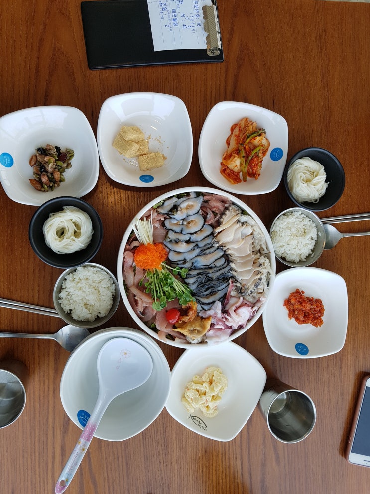  [속초 청초호 맛집] 청초수물회 후기