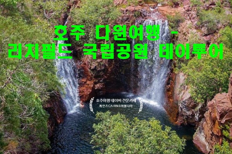 [호주 다윈 여행] 다윈 투어- 리치필드 국립공원 (Litchfield National Park) 원데이 투어