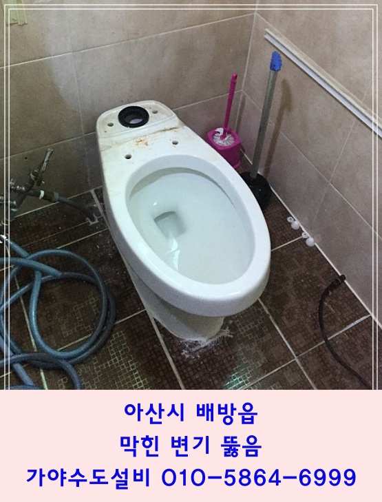  아산 배방 북수리 식당상가화장실 변기막힘 변기가갑자기안내려가요 뭔가들어간거같아요 변기뚫는달인인정받은곳 하수구뚫는달인.