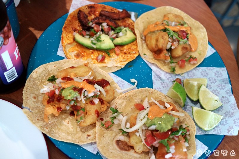 멕시코 여행] 멕시코시티 맛집, 엄청 신선한 해산물 타코를 먹을 수 있는 꼰데사 지역의 'La Guerrerense 라 게레렌세' :  네이버 블로그