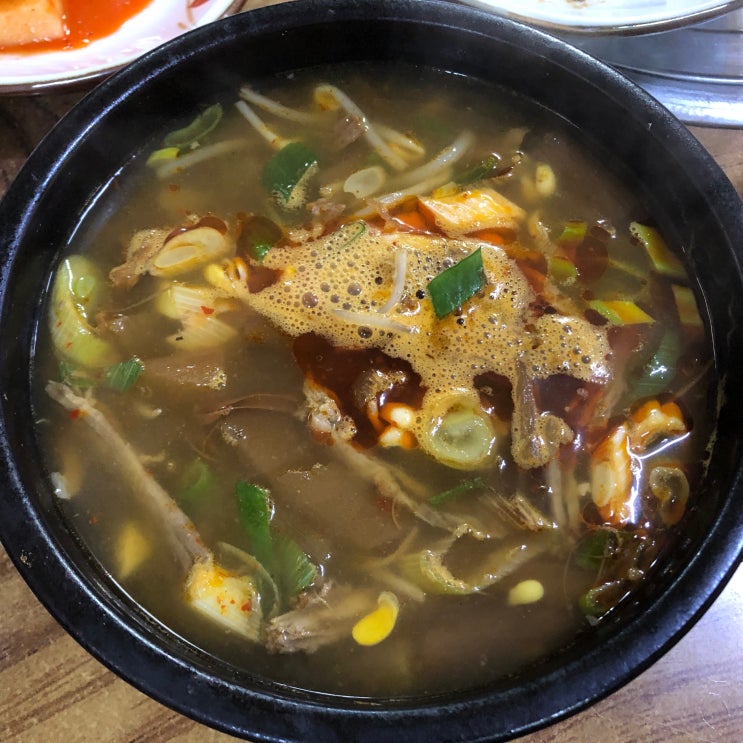 [무주리조트 근처] 맛집 “무주뚝배기”／설렁탕, 해장국, 뚝배기불고기 다 맛있네요!!