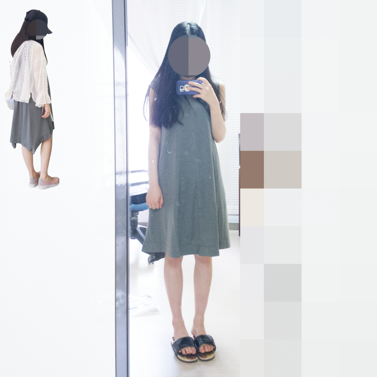  컴포트랩 노브라티 원피스 짱편함