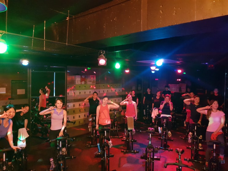  (석계힐링짐)2019년 8월 19일 스피닝수업