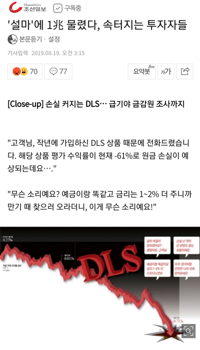  '설마'에 1兆 물렸다, 속터지는 투자자들