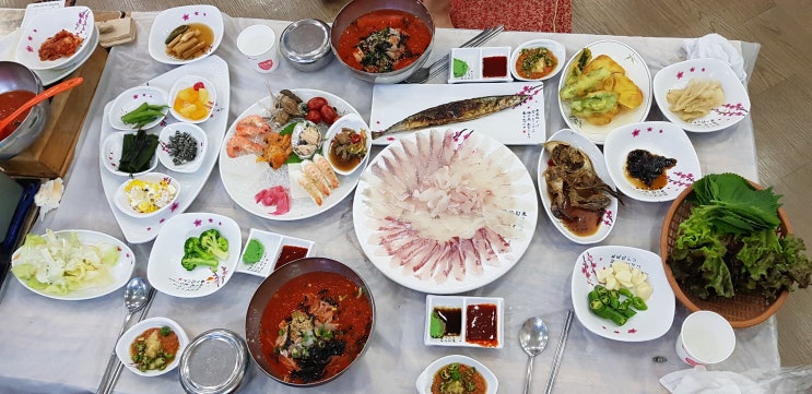  포항 죽도시장 가격대비 푸짐한 :: 동대구횟집