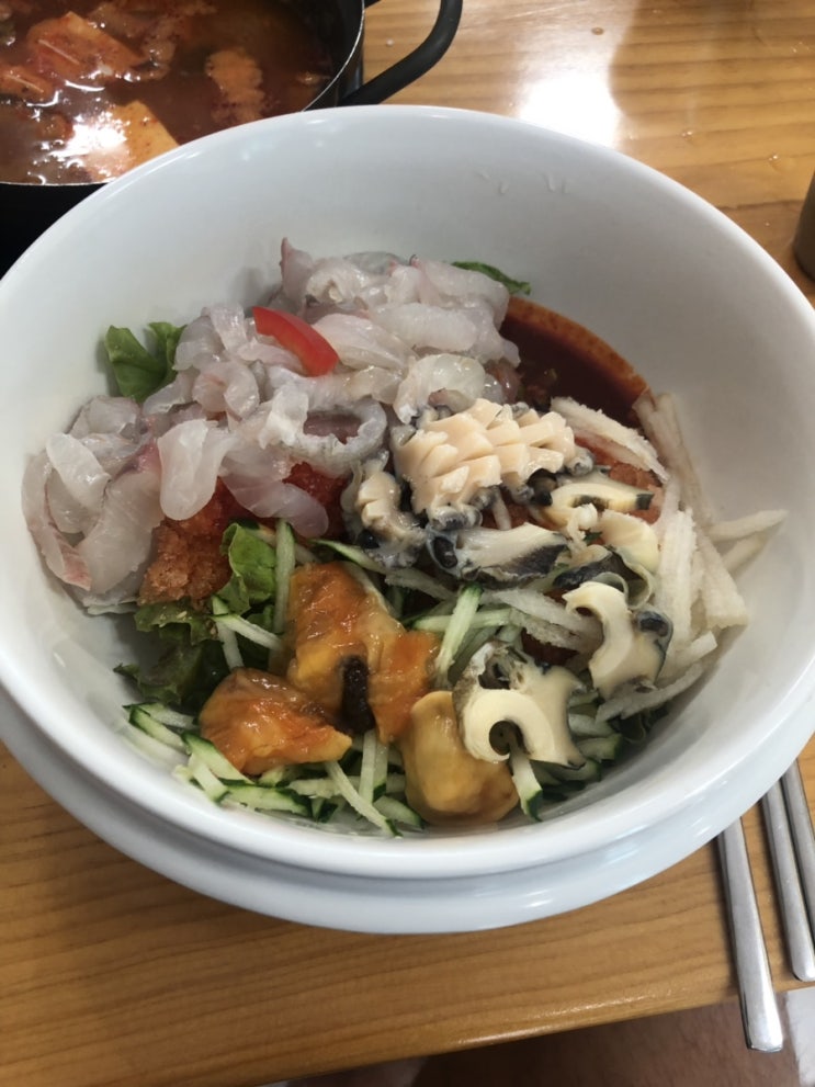  [식당 리뷰] 포항물회의 정석, 수림물회