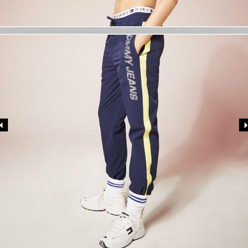  [한정특가] [HERITAGE CAPSULE] [여성] 나일론혼방 베이직 배색 트랙수트 팬츠 T31J6WPC092WT1 CIK|[HERITAGE CAPSULE] [여성] 나일론혼방