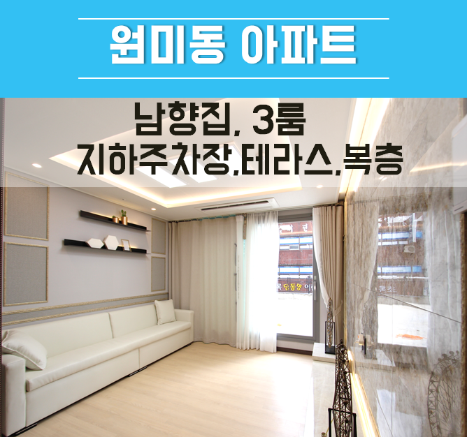  더블역세권 신축 아파트 더 팰리스 테라스 & 합법 복층