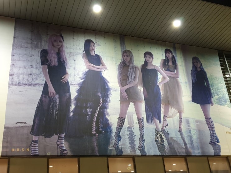  에버글로우(EVERGLOW) 싱글2집 앨범 [HUSH] 컴백 쇼케이스(SHOWCASE) 후기/리뷰 (2019년 8월 19일 오후 8시, YES24 LIVE HALL) - 에버글로우 컴백 쇼케이스 후기 (포토 타임 사진 & 무대 영상 - You Don't Know Me, Adios), 에버글로우 팬덤명 발표