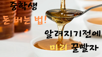  중학생 돈버는법! 용돈벌이로 아직 잘 안알려진 꿀어플 허니스크린