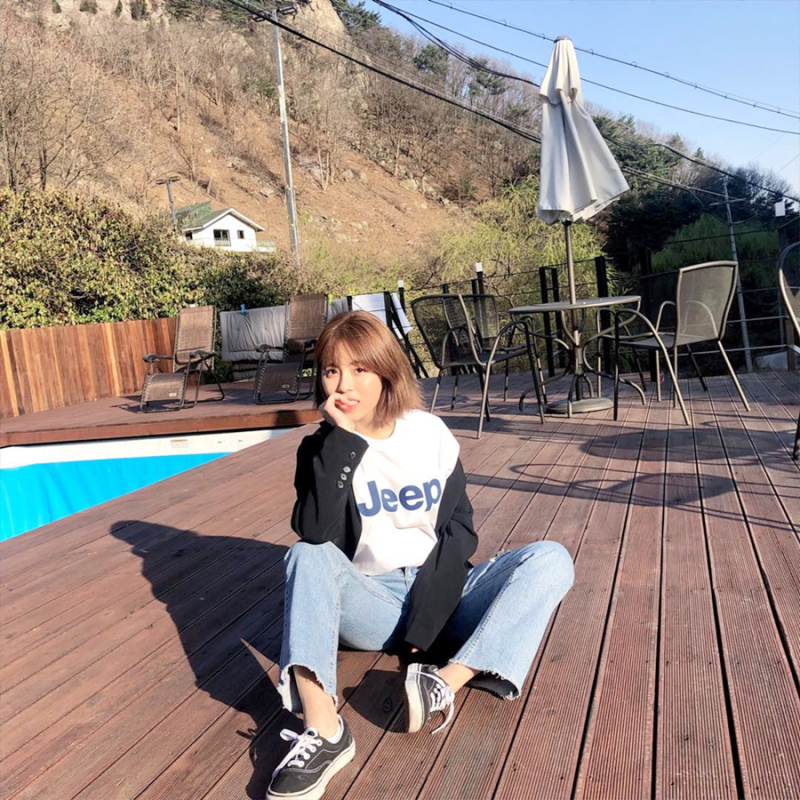 jeep옷 셀럽들이 즐겨 입는 지프반팔티