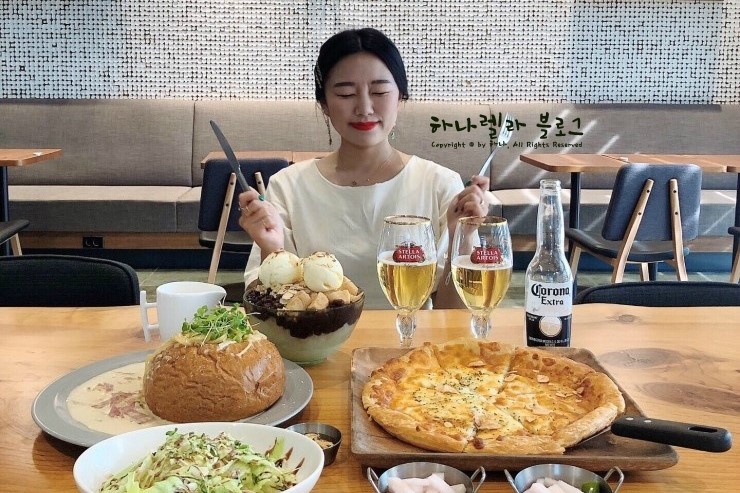  경주씨네큐 맛집 & 보문단지 맥주 : 퀸즈카페