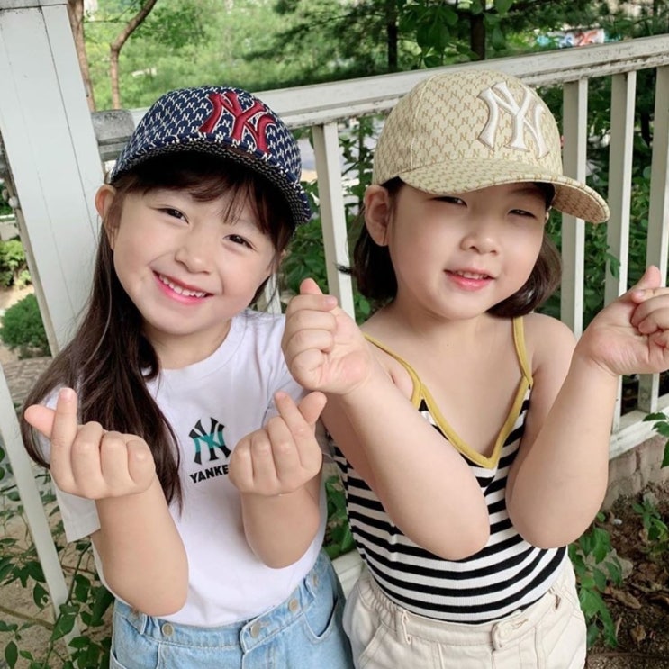  아동캡모자는 모노그램, MLB키즈 모자 뽐내볼까