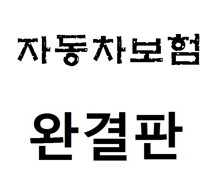 외국계자동차보험 너무 만족해요!