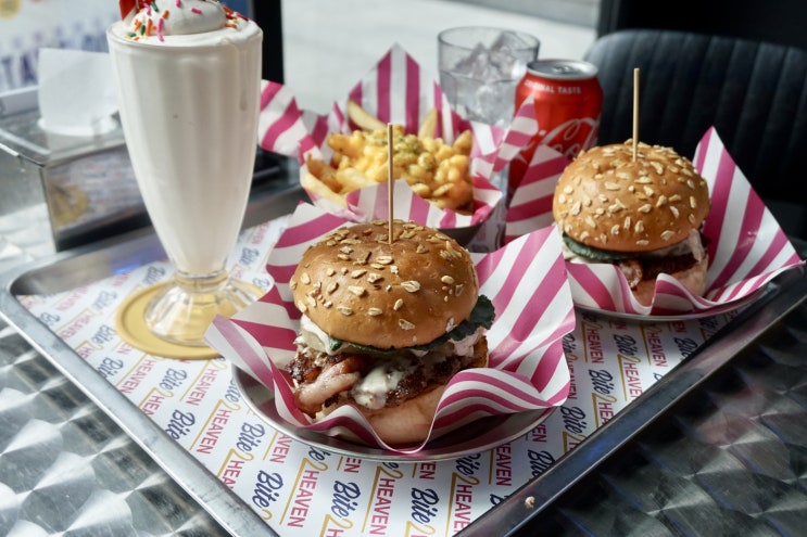  강남역 맛집 바이투헤븐 Bite2Heaven 원픽로드 테이가 인정한 햄버거 맛집