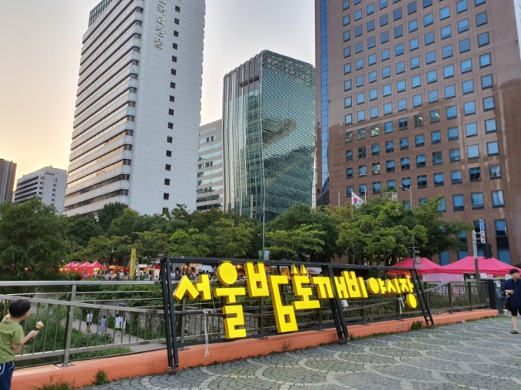  서울 밤도깨비 야시장 - 청계천