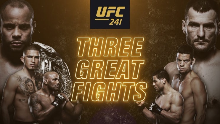  UFC241 뒤늦은 리뷰... 레드를 잡아먹은 블루(스티페 미오치치, 다니엘 코미어, 네이트 디아즈, 강경호, 요엘 로메로, 파울로 코스타)