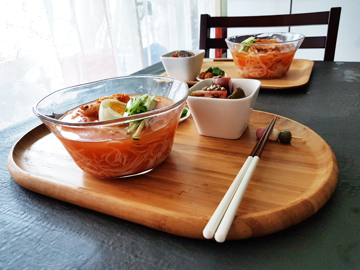  김치말이국수 만드는법 멸치육수 깔끔하게 . 바다소리