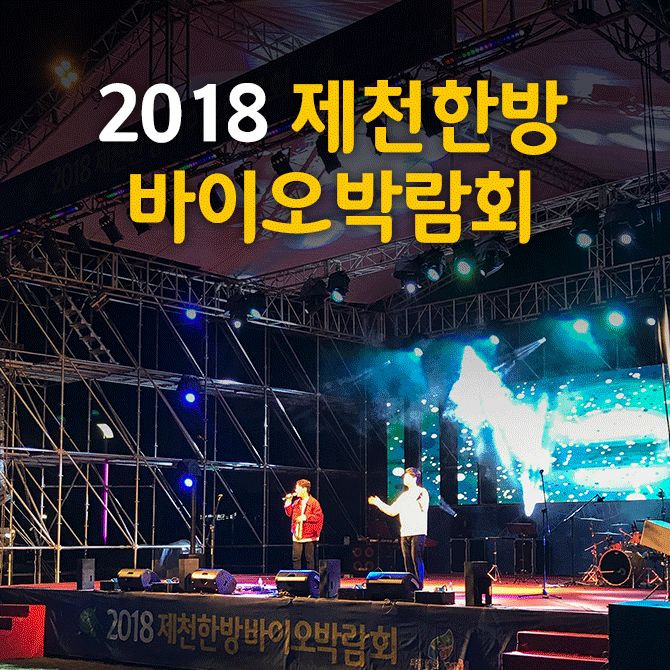  제천 가볼만한곳: 한방바이오박람회 - 소심한오빠들, 옥상달빛 공연 관람