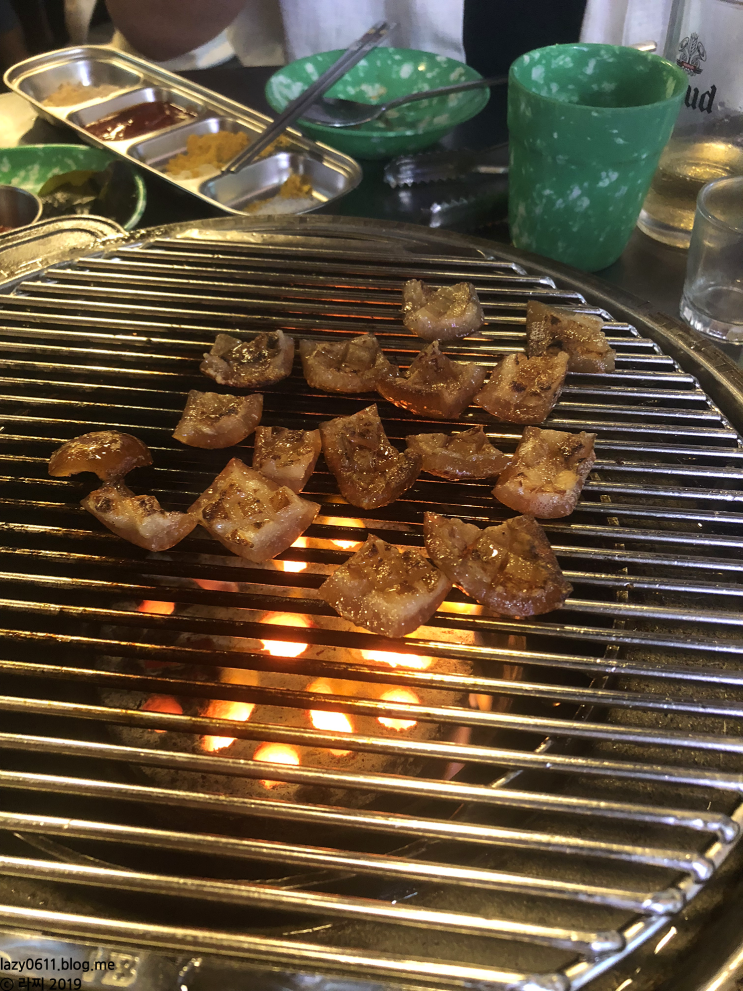  [잠실새내 술집 / 신천 술집] 용범이네 인계동껍데기: 돼지는 껍데기마저 맛있다 ღ'ᴗ'ღ