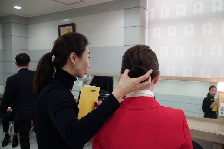  항공전문학교 국내 최다 실습실에서 교육하다