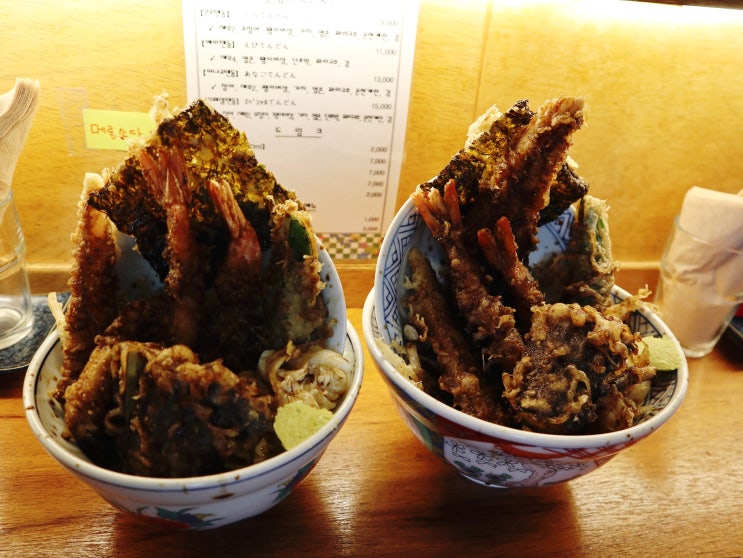  대전 텐동 선화동 맛집 요우란