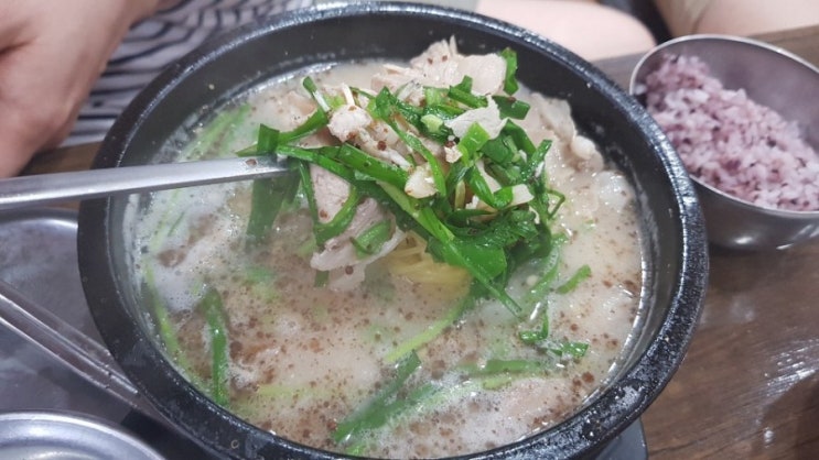 [대구 현풍] 예가수제순대 - 돼지국밥, 콩국수