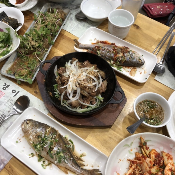  판교맛집,판교횟집,엑시트, 영화 엑시트,판교 질경이 한정식:가족들이랑 함께한 주말️