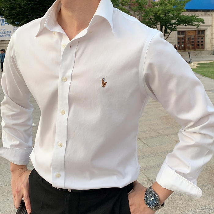  폴로 슬림핏 옥스포드 셔츠 사이즈 참고 후기