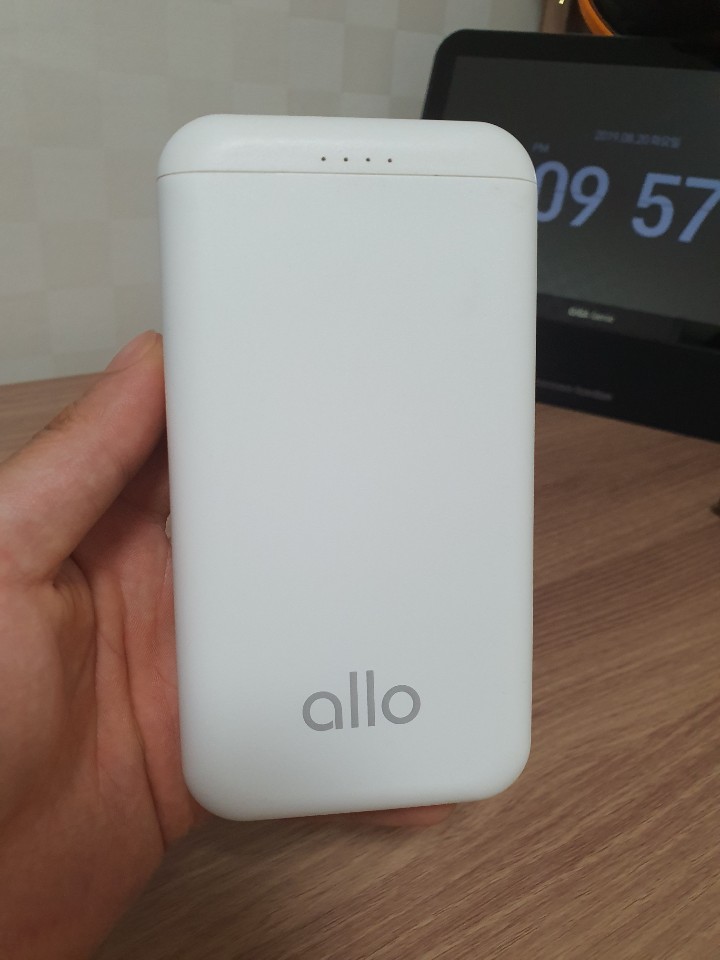  알로코리아 고속충전 보조배터리 20000mAh 1000iQCPD