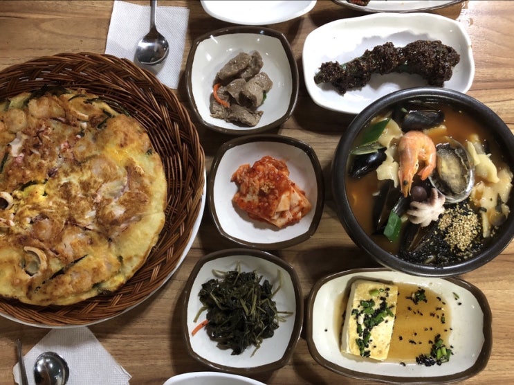  [강릉여행] 정동진 썬크루즈호텔 근처 파전 맛집 - 큰기와집