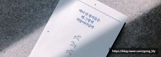  읽어보고 :: '백마 탄 왕자들은 왜 그렇게 떠돌아다닐까' 후기