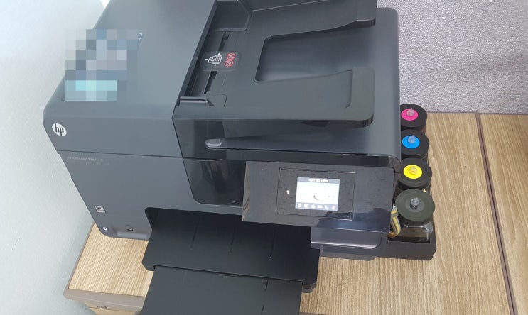  울산 중구 장현동 에일린의뜰  아파트 상가 부동산프린터수리-hp8610복합기 헤드수리