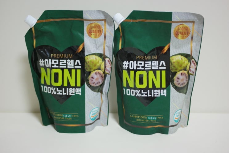  노니주스 노니 전체를 저온착즙한 건강한 아모르헬스