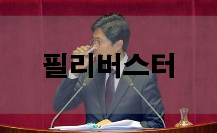 필리버스터 뜻과 한국 필리버스터의 역사