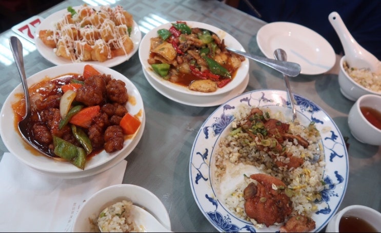  대만 타이중 중국 음식 맛집 심원춘 추천!