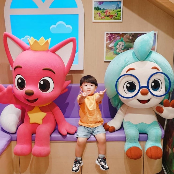 핑크퐁스토어 판교점 / 핑크퐁 홈스쿨 서포터즈 기대기대