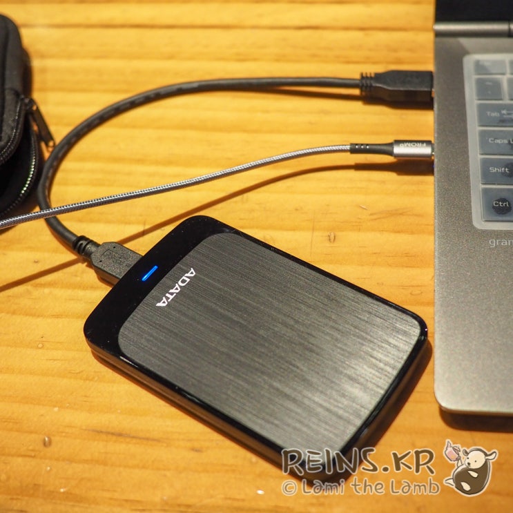  외장하드 ADATA HV320 2T 개봉기 > 기존 외장HDD 비교 & 장단점
