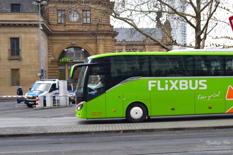 프랑크푸르트에서 베를린 이동하기 Flixbus 타기