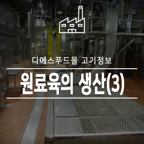  [디에스푸드몰 고기정보]원료육의 생산(3):가축의 가공처리