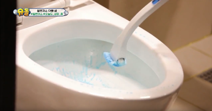  물에녹는변기크리너 :: 이지드롭 리필브러쉬 슈돌 샘해밍턴 화장실청소도구