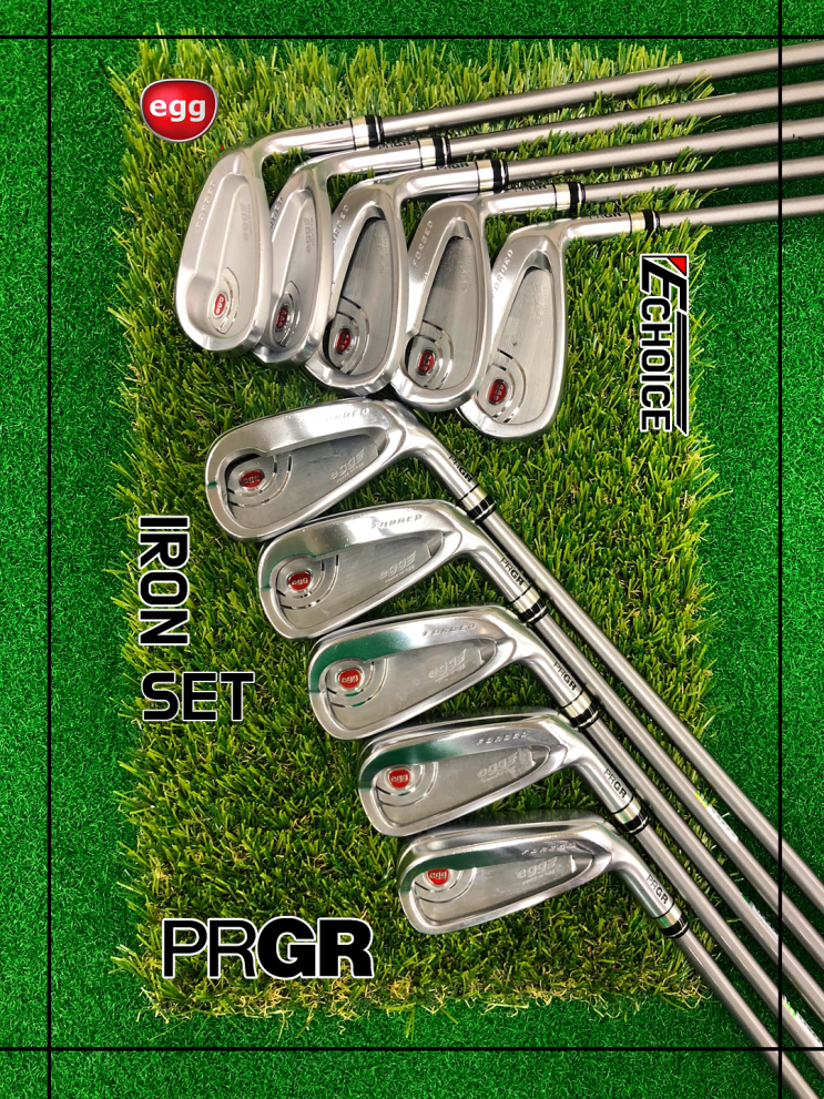 PRGR 혁신의 비거리 단조 포지드 EGG PF 아이언 세트 리뷰
