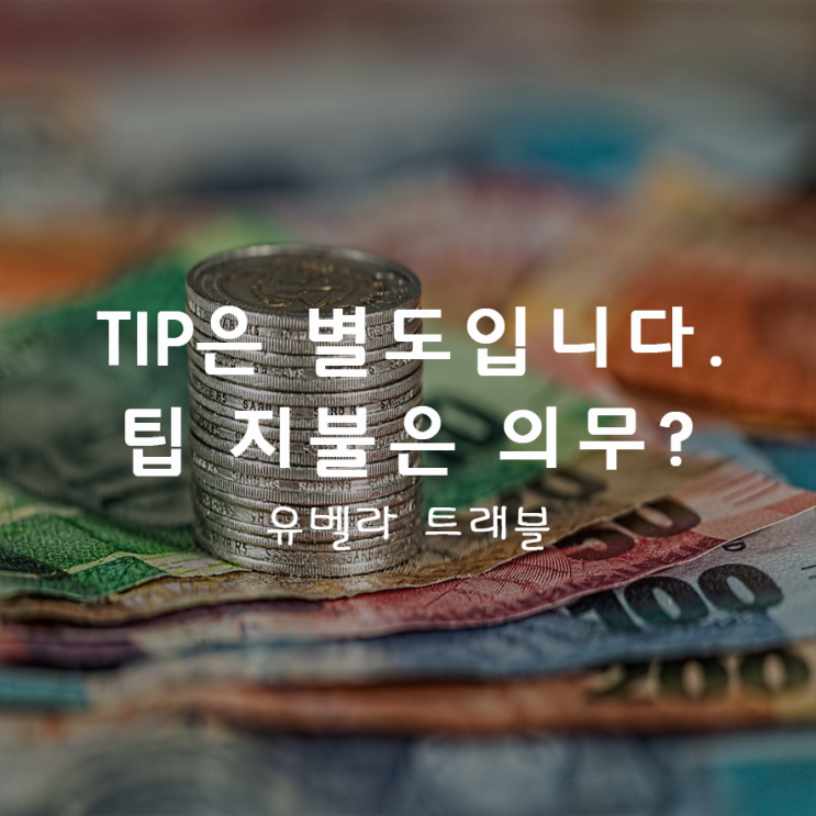  8. 해외여행 팁 지불, 나라마다 팁 문화