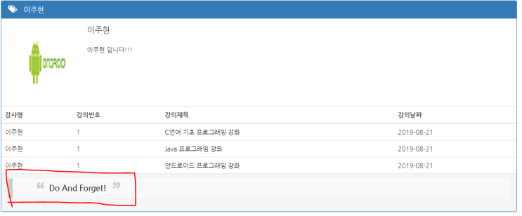 Bootstrap(부트스트랩) 10강 - 인용구 Bootstrap(부트스트랩) 10강 - 인용구