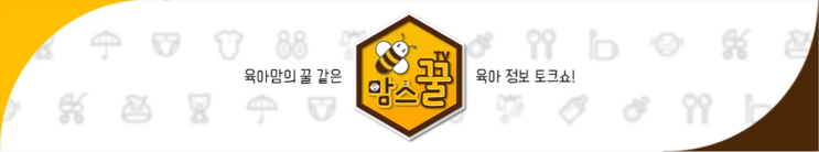  육아맘과 꿀 같은 맘스꿀 TV 정가은, 안소미 토크쇼 소개해요.