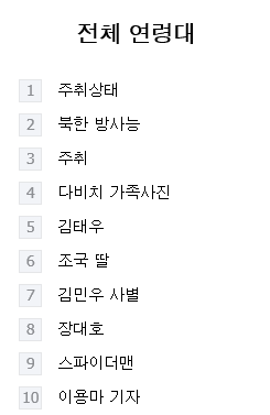  8월 21일, 23:10 오늘의 이슈는?