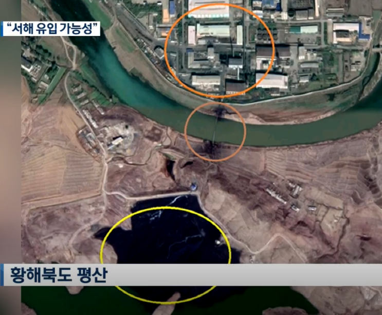  북한 방사능 서해로 유입 가능성 지도로 살펴보자