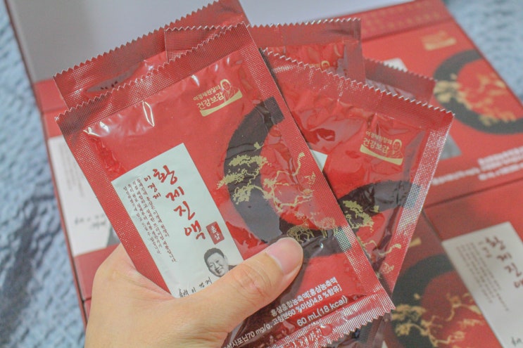  맛있는건강식 황제진액홍삼 추천할만해 c