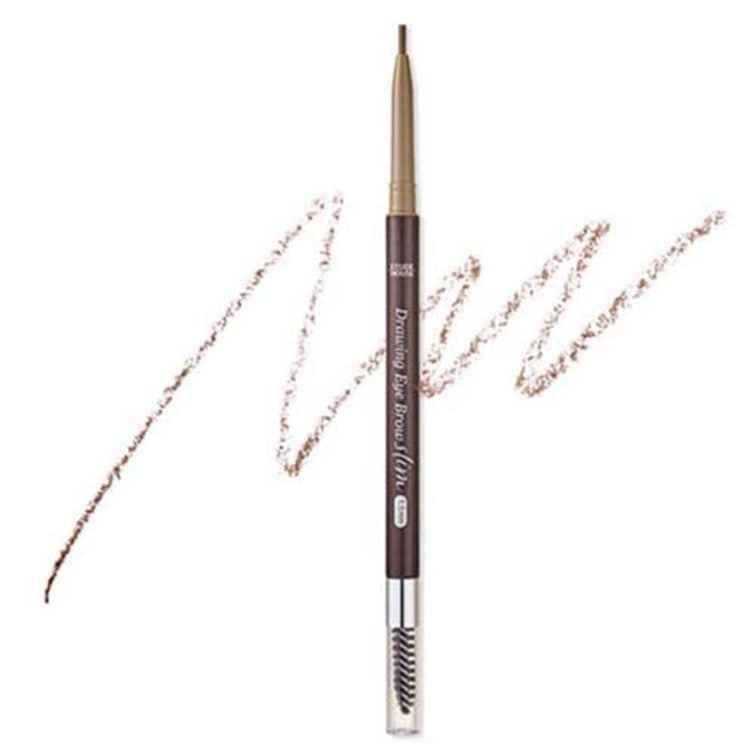  에뛰드하우스 드로잉 슬림 아이브라우 펜슬 1.5mm 0.05g, 3호 라이트 브라운, 1개 (3,050원)